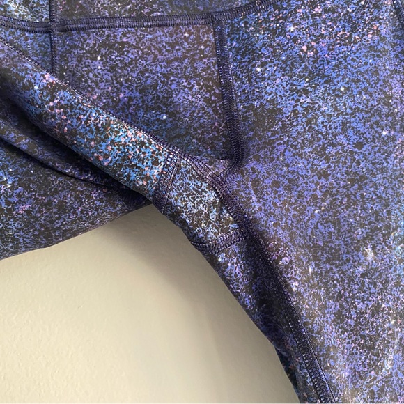 Lululemon Fast & Free High-Rise Crop II Nulux Polar Lights Blue - Size 4, 19” - Picture 11 of 16